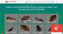 Desktop Screenshot of pestdubai.com